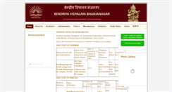 Desktop Screenshot of kvbhanjanagar.org